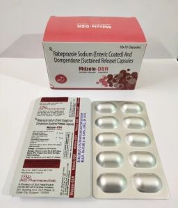 MDZOLE DSR Rabeprazole And Domperidone Capsules