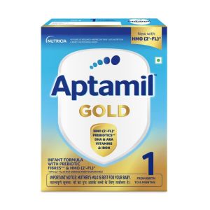 Aptamil Gold Infant Formula Milk Powder for Babies - Stage 1 (Upto 6 months) 400g