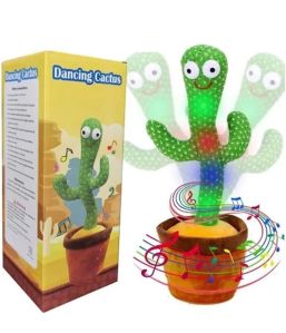 Bon Vamos Dancing Cactus Talking Toy Kid