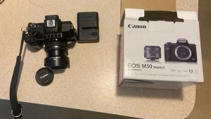 canon eos m50 mark ii 24 1mp mirrorless camera