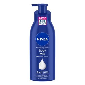 Nivea Body Lotion For Very Dry Skin, Nourishing Body Milk With 2X Almond Oil For 48H Moisturization,