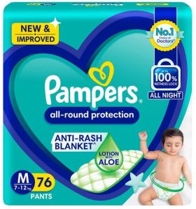 Pampers All round Protection Pants Medium size baby diapers