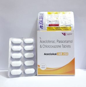 Aceclokal-MR 250 Tablets