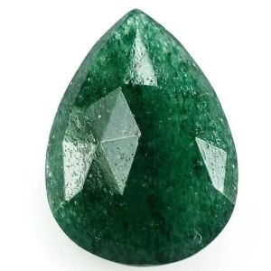 Green Briolette Gemstone