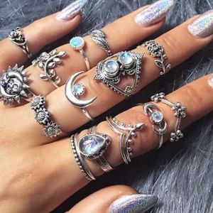Oxidized Silver Rings