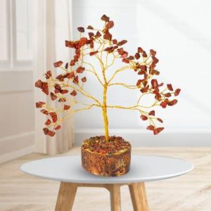 Red Jasper 50 Beads Stone Tree