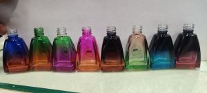 Coated glass bottles