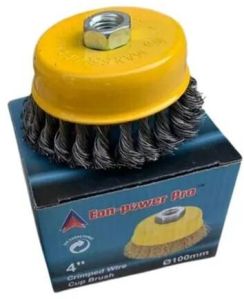 crimped wire cup brush