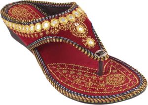 Ladies Embroidered Jaipuri Sandal