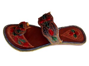 Ladies Embroidered Jaipuri Flip Flop