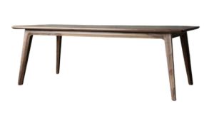 MAH065 Wooden Iron Dining Table