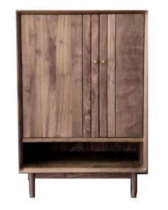 MAH109 Wooden Iron Cupboard