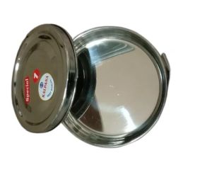 Round Stainless Steel Lunch Box