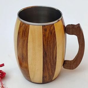 Wooden Coffee Mug