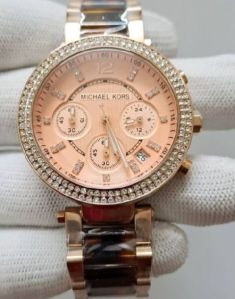 Michael Kors Chronograph Rose Gold Edition Womens Watch