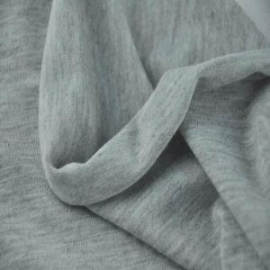 Grey Viscose Spandex Fabric