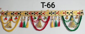Velvet Multicolor Ethnic Toran