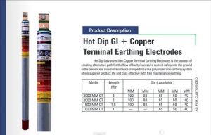 Gi Earthing Electrode