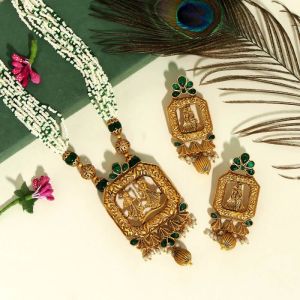 Temple Necklace Set