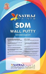SDM White Cement Based Wall Putty
