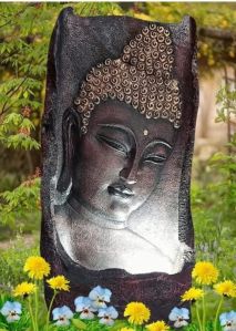 buddha slate water fountain