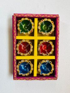 Terracotta gift hamper diya