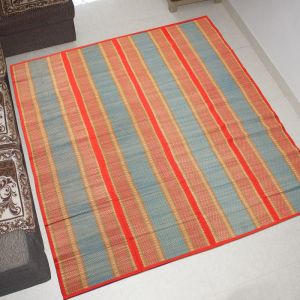 handweaving diwali decor grass mat