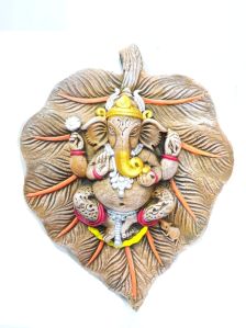 terracotta ganapati bappa wall hanging