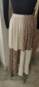 Lurex Long Skirts