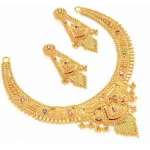 22 Carat Gold Micro Covering Necklace