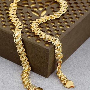 Lotus Gold Plated Chain Necklace