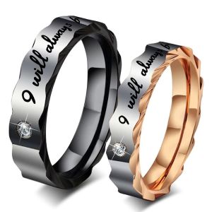 Romantic Couple Promise Ring