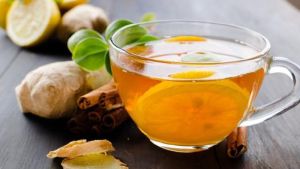 tulsi ginger tea