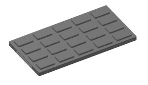 200 Gm Gold &AMP; Silver Cavity Mould