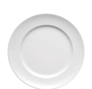 7.5 Inch Plain Ceramic Dinner Plate