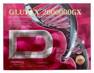 Glutax 2000000gx Dualna Premium Recombined Cell Skin Whitening Injection