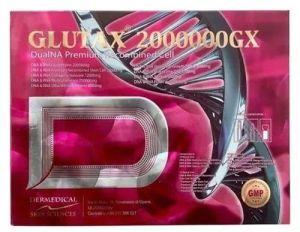 Glutax 2000000gx Dualna Premium Recombined Cell Skin Whitening Injection