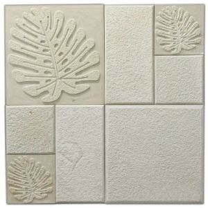 Mint Monstera CNC Natural Stone Wall Cladding