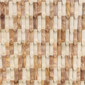 Rainbow Mint Bamboo Stone Wall Cladding
