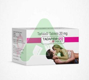 Tadafem 20mg Tablets