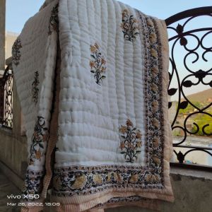 Hand Block Jaipuri Quilt