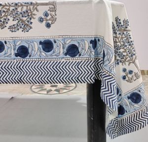 Hand Block Printed Tablecloth