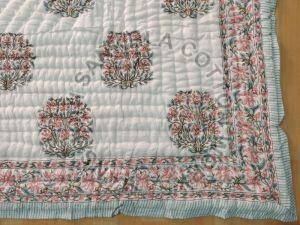 Bohemian Reversible Cotton Quilt