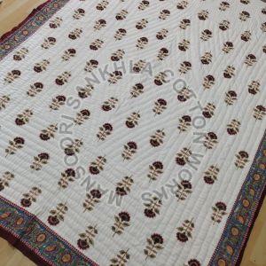 Cotton Work Printed Fabric Quilt