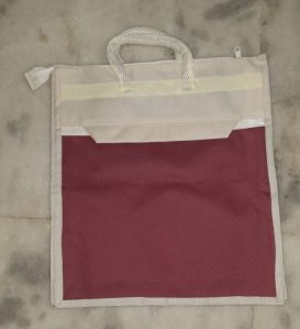 Brown Canvas Shopping Bag