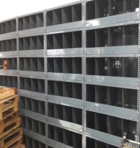 3 Side Covered and Front Stopper Pigeon Hole Storage Racks