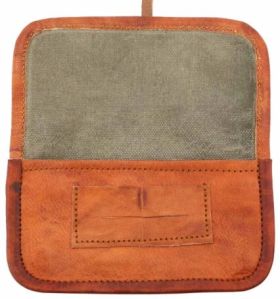 Leather Paper Tobacco Pouch