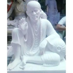 Marble Dwarkamai Statue