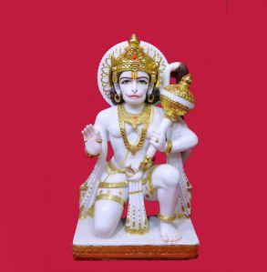 Marble Hanuman Statue