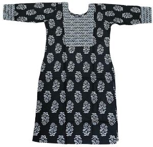 Floral Cotton Printed Kurti